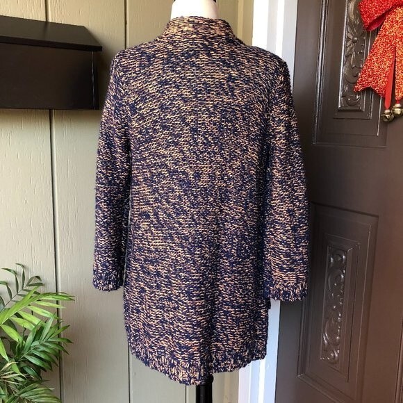 Anthropologie Sparrow Marled Peat Fringe Cardigan - Size S - Picture 5 of 8